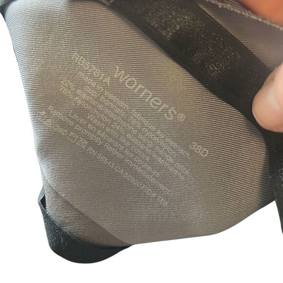 Warner’s No Side Effects Convertible Underwire Contour Bra size 38D Style RB5781 - Picture 3 of 6